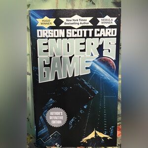 Ender's Game by Orson Scott Card - Black Cover Edition